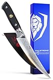 DALSTRONG Premium Filetiermesser mit Klingenschutz - Damastmesser - nach Kanadischem Design aus AUS-10V japanischem Damaskus - 15 cm - Shogun Series