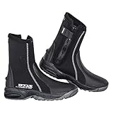 ZCCO Neopren-Tauchstiefel 5mm - rutschfeste Gummisohle für Tauch- und Schnorchelausflüge - Schwarz, ideal für Wassersportaktivitäten(QSX-11)