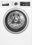 Bosch WAV28K44 Serie 8 Waschmaschine Frontlader/A / 48 kWh/100 Waschzyklen / 1400 UpM / 9 kg/weiß/i-DOS / 4D Wash System/EcoSilence Drive/Allergie Plus