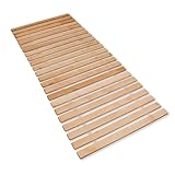 Betten-ABC Premium Rollrost, Stabiles Erlenholz, mit 23 Leisten und Befestigungsschrauben Größe 160 x 200 cm