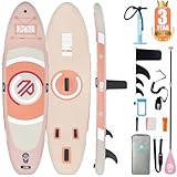 Niphean Stand up Paddling Board，305cm SUP mit Anfängergeeignet Balancierflügel und Strapazierfähigem Zubehör, Inflatable Paddle Boards for Adults, Multifunktionales Yoga Paddleboard