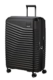 Samsonite Intuo - Spinner L, Expandable Suitcase, 75 cm, 105/115 L, Black (Black)