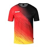 Kempa Poly Shirt Team Germany T-Shirt mit Deutschland-Muster Sport-Shirt