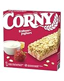 Corny Classic Erdbeer-Joghurt, Müsliriegel, 150g Schachtel mit 6 Riegeln