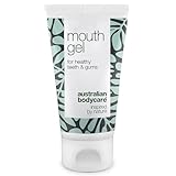 Mundgel für trockene, gereizte und sensible Gaumen, Zahnfleisch und Zunge - 50 ml | Mundgel mit natürlichem Teebaumöl gegen Bakterien | Pflege bei Mundtrockenheit |100% vegan