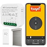 Sone Smart One Rolladenschalter Smart WLAN Unterputz – Rollo Jalousie Steuerung per App Tuya Smart Life – Zeitplan Szenen 10A – Smart Rolladensteuerung mit Neutralleiter –46x46x18mm- Alexa Google Home