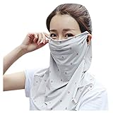 Maske Schal Casual Neck Sonnenschutz Maske Schal Frauen Print Dünne Maske