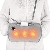 Beheizbare Handschuhe mit sicherem weichem Plüsch und 3 Wärmeeinstellungen, Elektrisch für Frauen, Camping Inklusive 10000mAh Powerbank
