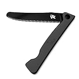 ODENWOLF W-PICNIC - Brotmesser Wellenschliff als Folding Knife - Sägemesser auch geeignet als Jausenmesser oder Brötchenmesser - Scharfes Outdoor Wellenmesser klappbar verwendbar als Picnic Messer