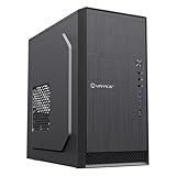 UNYKAch Micro ATX Aero C12 V2 Computergehäuse mit Zwei USB 3.0-Anschlüssen und einem USB Typ C 2.0-Port