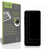 dipos FLEX 2x Schutzfolie matt passend für Samsung Galaxy S9+, Antireflex, 100% Displayabdeckung, Fingerprint Kompatibel, case-friendly, Full Cover Displayschutz Folie