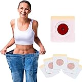 Abnehmen Patch, Slim Patch, 60 Stück Gewichtsverlust Aufkleber, fettverbrennung am bauch, Eimer Taille, Bauchfett Taille, Anti Cellulite, Schnelles Abnehmen nicht reizend