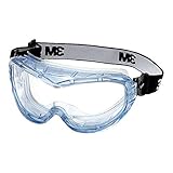 3M Vollsichtschutzbrille Fahrenheit FheitAF – Schutzbrille mit AS, AF & UV Beschichtung – Ideal für das Tragen mit Atemschutzmasken oder Brillen