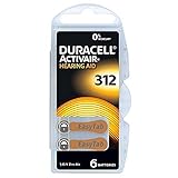 Duracell Activair Hörgeräte Batterien, 312 Größe (Rudel von 60)