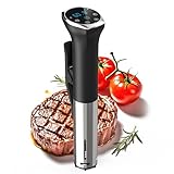 Karinear Sous Vide Garer Stick | 1400W Sous-Vide Stick | 10-90°C, 1-99 Min. Timer | 360° Zirkulation | Suvide Garer stick