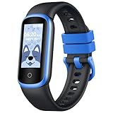 Smartwatch Kinder Fitness Tracker Kinderuhr: Smart Watch mit Schrittzähler Aktivitätstracker Kalorienzähler Pulsuhr Schlafmonitor Uhr Kinder Junge Mädchen Wasserdicht Fitnessuhr für Android iOS