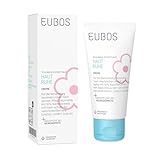 EUBOS HAUT RUHE | Creme | Beruhigende Pflege für empfindliche, trockene Kinder- und Babyhaut | Lindert Juckreiz und spendet Feuchtigkeit | Hautverträglichkeit dermatologisch bestätigt | 50ml