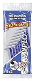 Wilkinson Sword Duplo Herren Einwegrasierer, 6 + 2 St, 1er Pack