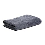 möve Bamboo Luxe Handtuch 50 x 100 cm aus 60% Baumwolle / 40% Viskose aus Bambus-Zellstoff, stone