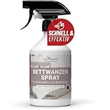 naturetrend Anti Bettwanzen-Spray zur Bettwanzen Bekämpfung 500ml - Abwehrspray mit Sofort- & Langzeitschutz, Spray gegen Bettwanzen, Effektives Mittel um Bettwanzen zu bekämpfen