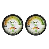 Thermometer Hygrometer Temperatur Luftfeuchtigkeit Messgerät VivariumTankversorgung Hohe Genauigkeit Haustier Aufzuchtbox DialGauge Temperaturmonitor