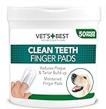 Vet's Best Hunde Zahnreinigungstücher 50 Stück, Weiß