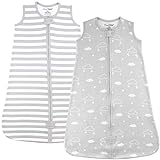Mama Cheetah Baby Schlafsack, 0.5 TOG 100% Bio-Baumwolle, Ideal für den Sommer, Sommerschlafsack für Jungen und Mädchen, L (12-18 Monat)