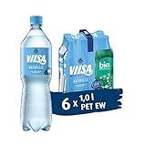 VILSA Mineralwasser Naturelle, 6 x 1,00 l PET