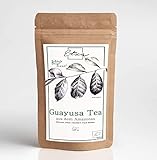 Bio Guayusa Tee aus dem Amazonas, lose 100g - Langanhaltende und fokussierende Energie - Vollgepackt mit Koffein und Antioxidantien - Perfekte Kaffeealternative - Feinschnitt
