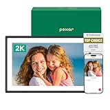 pexar by Lexar 2K Digitaler Bilderrahmen, FAZ Kaufkompass Testsieger, 11'' Anti-Glare IPS Touch Screen, Wi-Fi Digitaler Fotorahmen mit 32GB zum Verschenken, Fotos/Videos teilen über Frameo APP