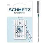 SCHMETZ | 5 Nähmaschinennadeln | Super Stretch | HAX1 SP | Nadeldicke 65/9 | auf jeder gängigen Haushaltsnähmaschine einsetzbar