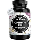 Coenzym Q10 – 120 vegane Kapseln mit 200mg Coenzym pro Tagesdosis – hochwertiges Q10 – Vorrat für 4 Monate – hochdosiert, ohne unnötige Zusätze – in Deutschland entwickelt & laborgeprüft
