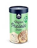 Multipower Vegan Protein Shake Pulver 420 g, 100% veganes Protein Pulver auf pflanzlicher Basis mit Cookie Dough-Geschmack, ideal zur Regeneration nach dem Sport