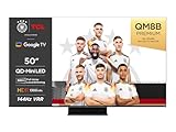 TCL 50QM8B TV MiniLED 50”, QLED, 144Hz, 4K HDR Premium 1250nits, Google TV, Dolby Vision IQ & Atmos, Onkyo, Google Assistant Incorporado y Game Master Pro 2.0