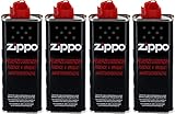 Zippo Benzin/Oil für Feuerzeuge + GRATIS Crystal Balls (4X 125ml)