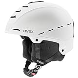 uvex Legend 2.0 - Skihelm für Damen und Herren - individuelle Größenanpassung - optimierte Belüftung - White-Black matt - 59-62 cm