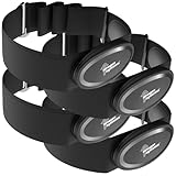 Newgen Medicals Sport Brustgurte: 4er Smarter Brustgurt mit Herzfrequenz-Sensor, ANT+ und Bluetooth (Sport-Herzfrequenz, Messgeräte)