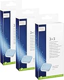 3x Entkalkungstabletten für 3 Entkalkungsvorgänge - TÜV-zertifizierte Hygiene - 61848 White