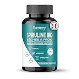 Bio-Spirulina extra stark - Vegane Proteinquelle - Eisen - Reich an Vitamin B 12 und Vitamin K - hochdosiert an Phycocyanin - 540 Tabletten