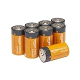 Amazon Basics C-Zellen Allzweck-Alkaline-Batterien, 5 Jahre Haltbarkeitsdauer, 8 Stück