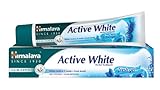 Himalaya Active white Gel | Herbal toothpaste with fruit enzymes |Teeth whitening, 100% vegetarian -75 ml
