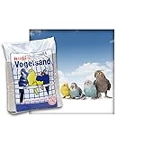 2,5 kg Vogelsand Naturweiss mit Kalk u. Anis (1 x 2,5 kg) hygienisch + keimfrei in Bester Qualität