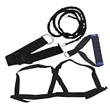 Toyvian 1 Satz Zugseil trainieren Stärke Hürdentrainingsgeräte Schnur-Bungee Agility Trainingsausrüstung seilspanner springendes Trainingsseil Dehnungsseil trainieren Zufällige Farbe