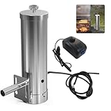 Kaltrauchgenerator aus Edelstahl, Rauchgenerator mit Pumpe, Raucherzeuger für Räucheröfen Smoker, Rauchgenerator zum Kalträuchern von Fisch, Fleisch, Käse