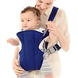 Babytrage, Tragetuch, Babytrage, leicht und verstellbar | Babytrage in allen Positionen für Reisen zu Hause im Freien, hält bis zu 44 Pfund Babys im Kleinkind