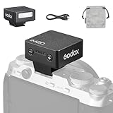 GODOX iM20 Kamera-Blitz Mini Kamerablitz, 5 Stufen Blitzleistung, 6000K±200K mit Optischer Steuerung S1/S2 Godox im20 Mini Flash für Canon Sony Nikon Fuji Olympus