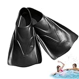 Schwimmflossen | Schwimmflossen | Schwimmflossen – Kurzflosse – rutschfeste Schwimmflossen für tägliches Training und Wettbewerb