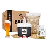 Brew Monkey® Bierbrauset Weissbier | Basic Set 5 Liter Bier | 5,7% Vol. | Bier Brauen Set | Männergeschenke | Bier Geschenke für Männer | Geschenke für Papa