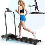 Orisyn Walking Pad Laufband für Zuhause | 2,5PS Motor (120 kg) | 2 Modi: 1-6 km/h & 1-12 km/h + 7% Steigung | 7-Schicht Lauffläche | klappbar & sofort nutzbar | Für Homeoffice & Fitness