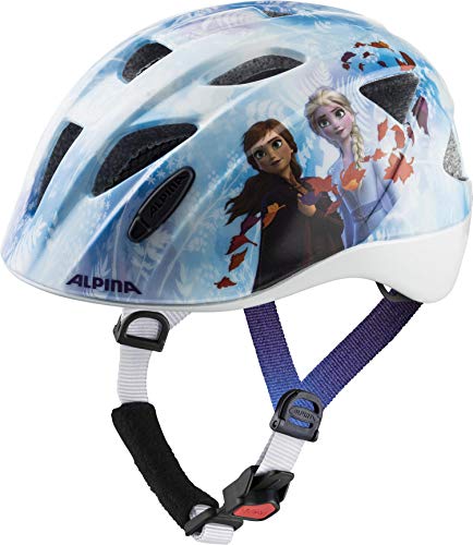 ALPINA Unisex - Kinder, XIMO DISNEY Fahrradhelm, Frozen II gloss, 49-54 cm
